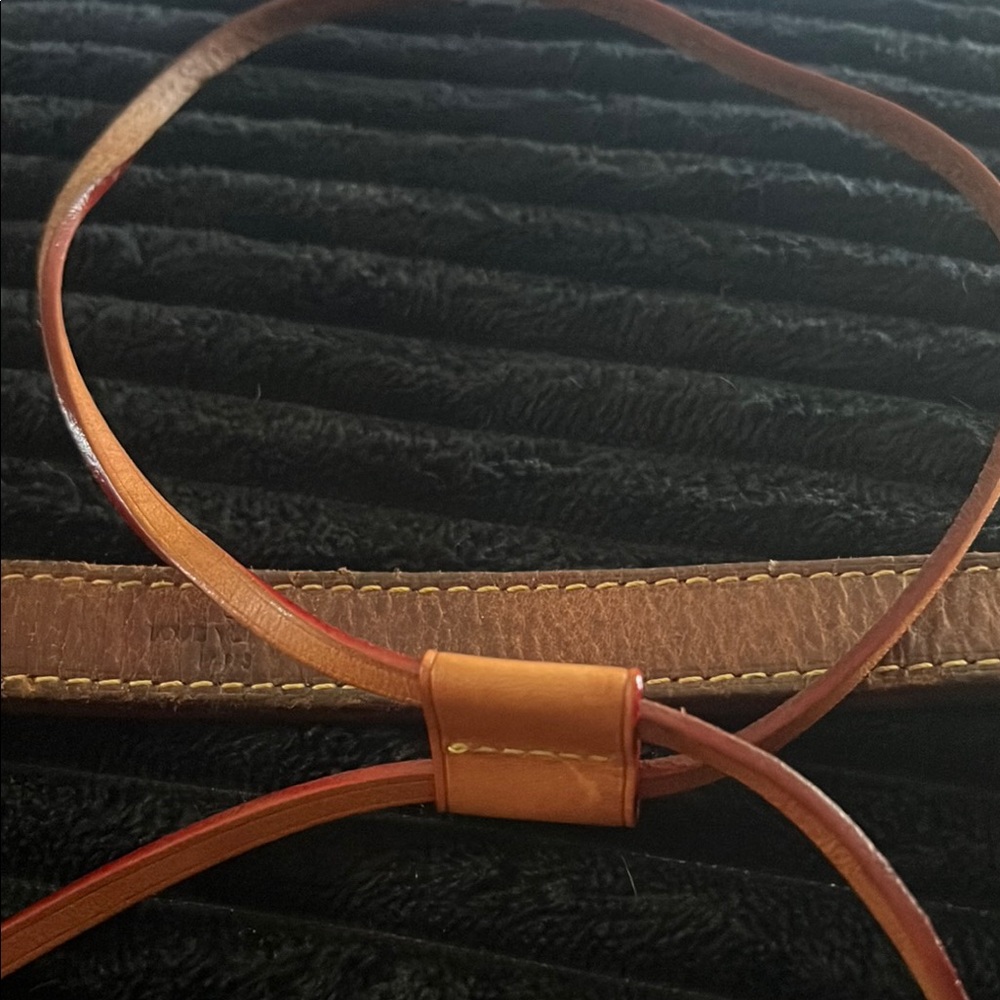 Authentic Louis Vuitton Noe GM replacement leather draw string. Brand new!